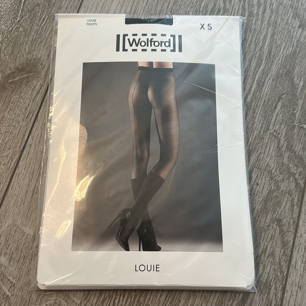 WOLFORD Louie TIGHTS Black size XS